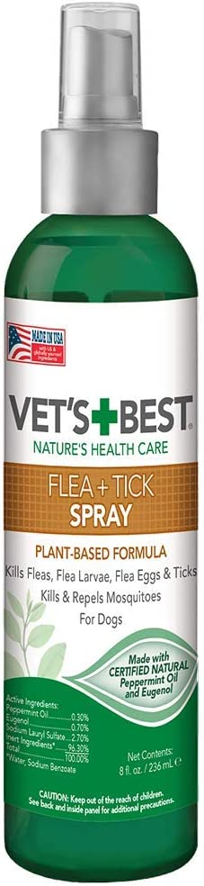 VET'S BEST Flea and Tick Home Spray