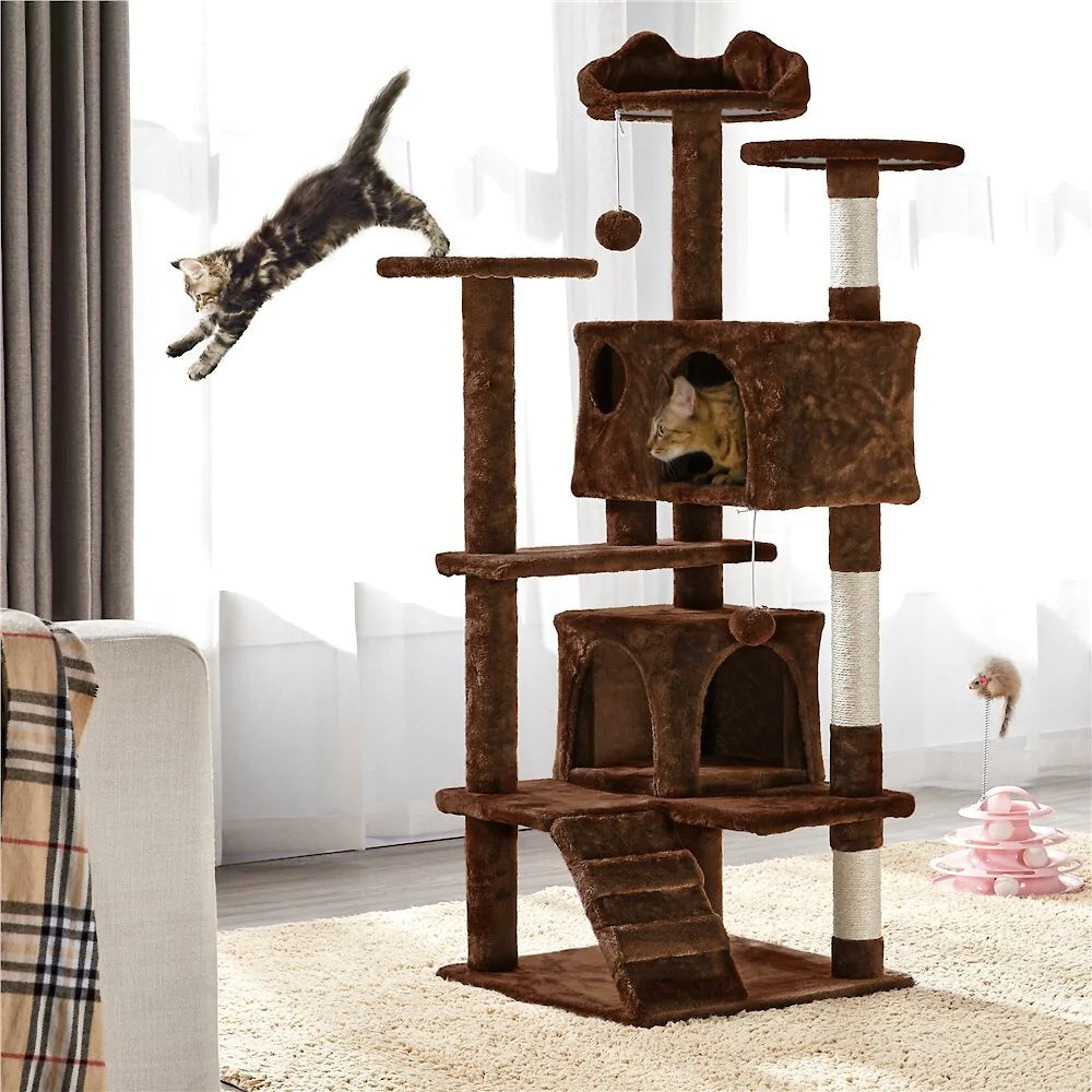 Cat Scratching Tree