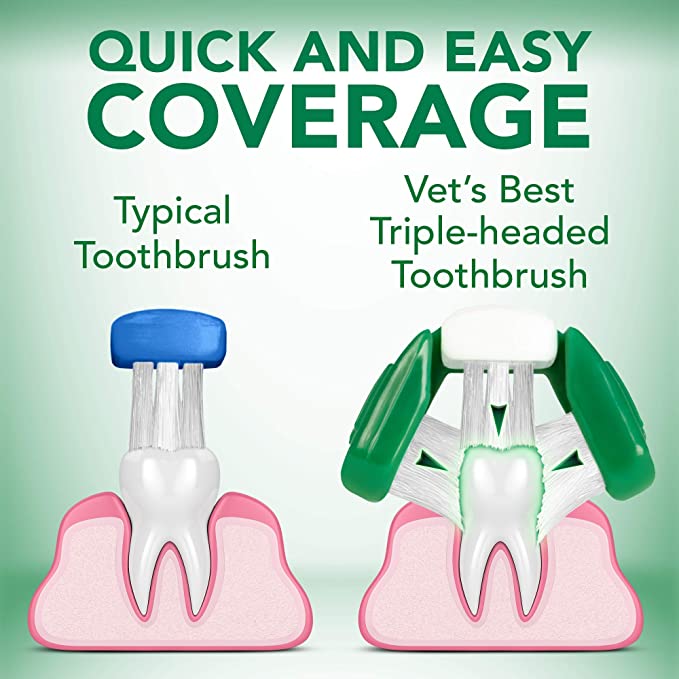 Vet’s Best Enzymatic Dog Toothpaste | Teeth Cleaning and Fresh Breath Dental Care Gel
